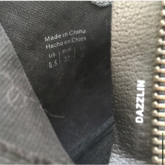 ALDO dazzlin’ glitter heel suede ankle booties - Picture 6 of 6